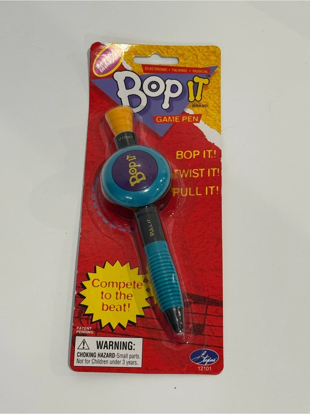 Vintage Bop It Game Pen Electronic Talking Musical 2001 Hasbro 12101 Sealed